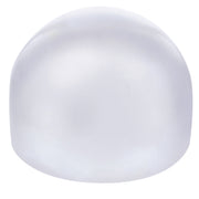 8-1/4" Chrome Full Moon Rear Hubcap
