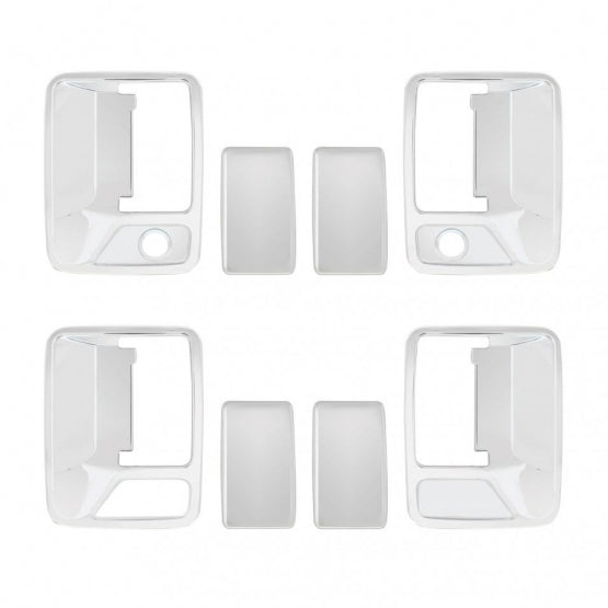 Ford Super Duty Chrome Door Handle Cover Set - 4 Door