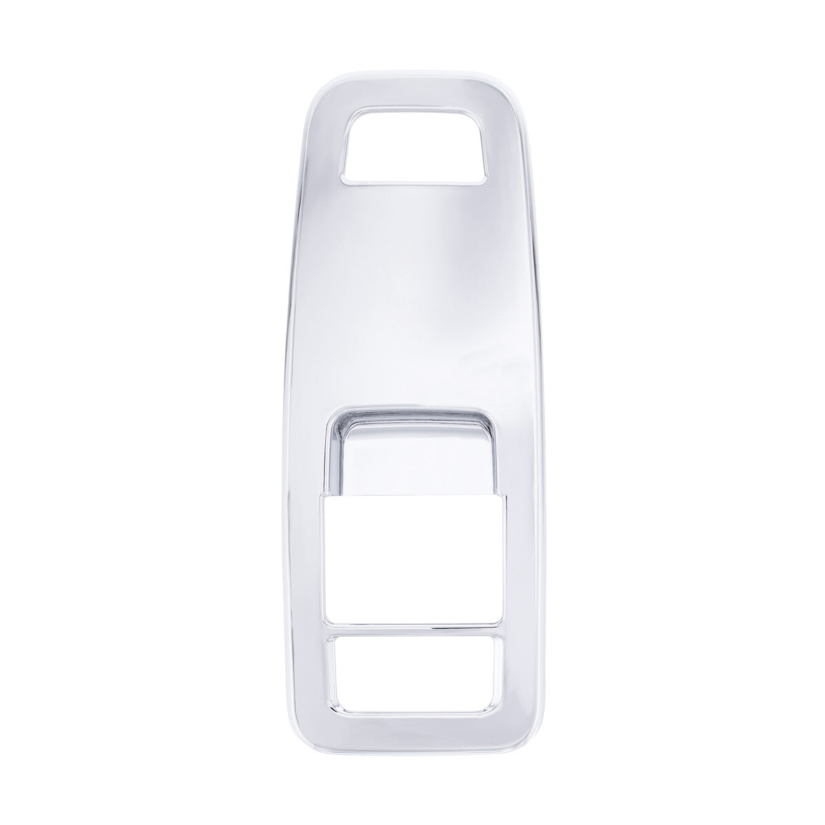 Chrome Plastic Door Switch Cover For 2013-2024 Kenworth T680-Driver (Without Power Mirrors)