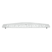 4" X 24" Chrome Freightshaker Bottom Mud Flap Plate - Welded Stud