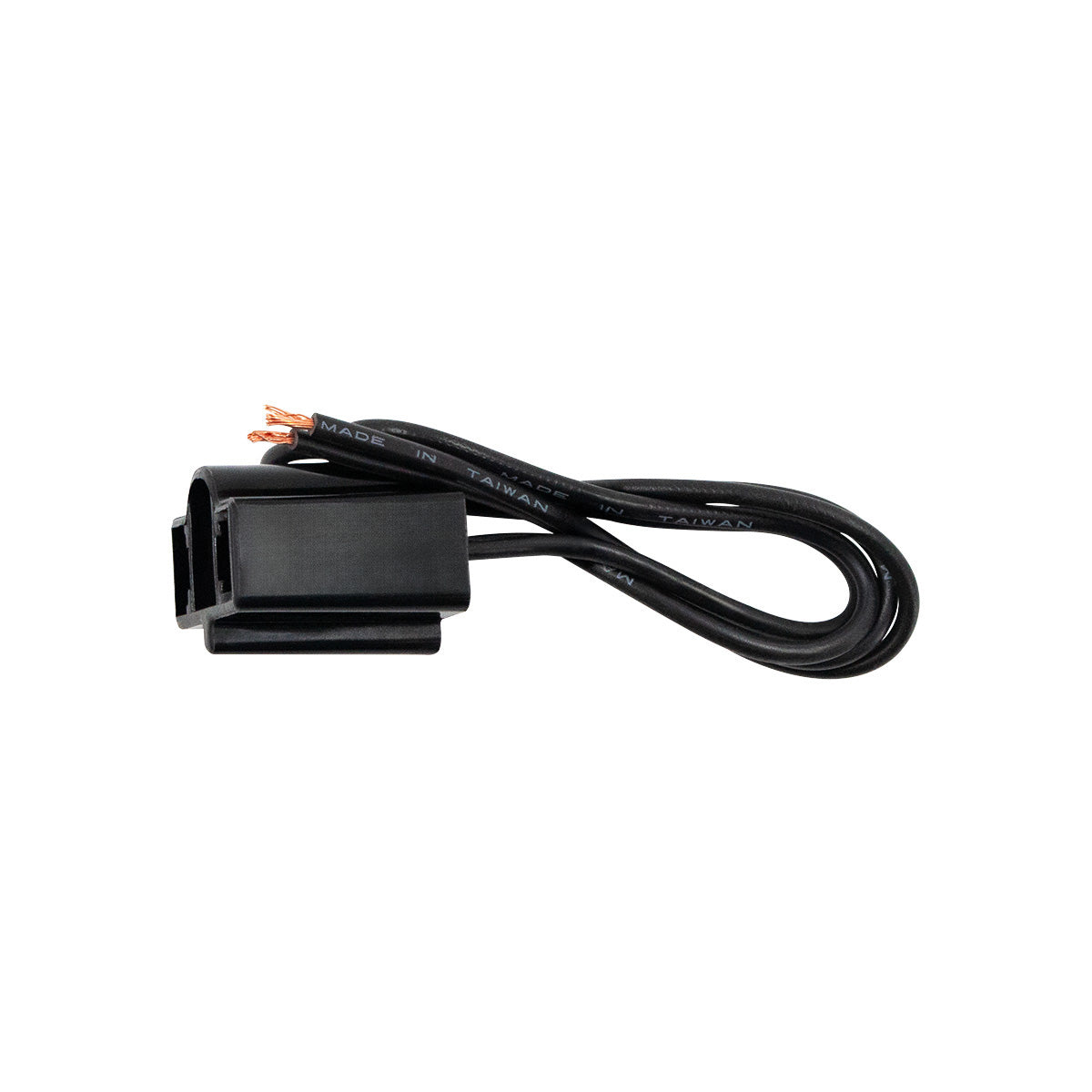 2-Wire Universal Sealed Beam Connector for Two Terminal Sealed Beam Headlights or Flashers, 1 Pc.