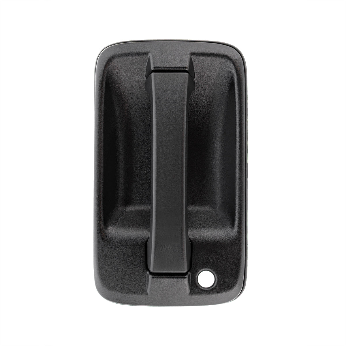 Black Plastic Exterior Door Handle For 2008-2017 Isuzu NPR - Driver