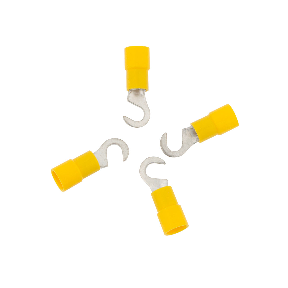 12-10 AWG #10 Stud Vinyl Hook Terminal (4-Pack)