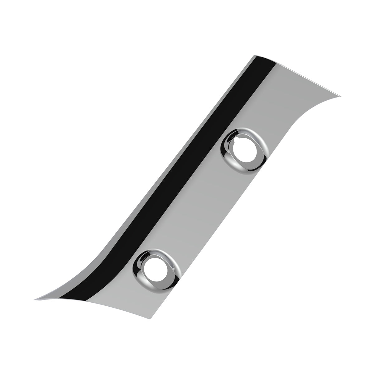 Chrome Plastic Interior Window Post Cover For 2006-2024 Kenworth W900 - Passenger