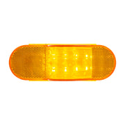 8 LED Mid-Trailer Turn Signal Light - Amber LED/Amber Lens (Card)