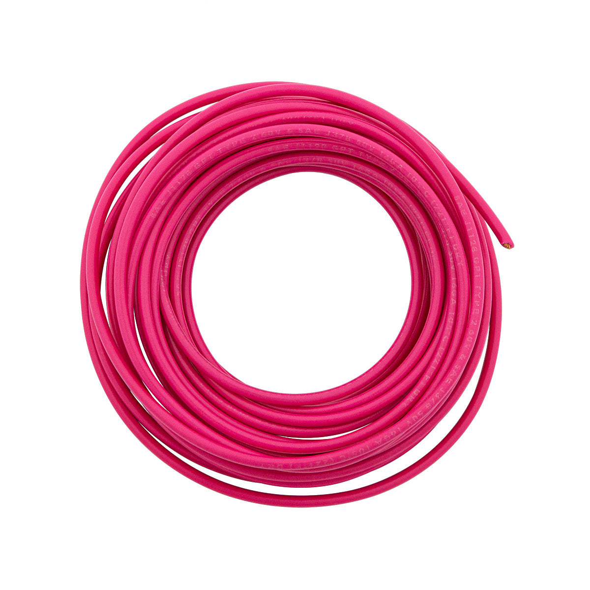Primary Wire - Rated 105°C 16 AWG, Pink 20 Ft.
