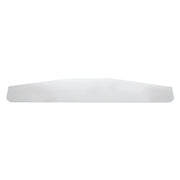 4" X 24" Chrome Standard Bottom Mud Flap Plate - Welded Stud