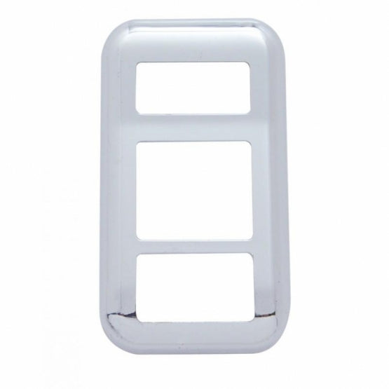 Chrome Plastic Switch Trim For 2001-2010 International 9900i/9400i/9200i - Wiper/Washer