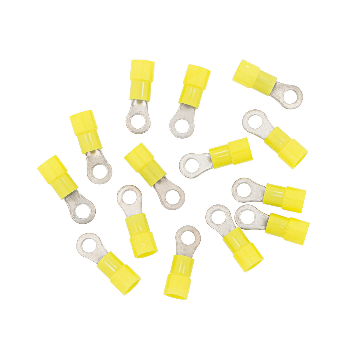 12-10 AWG #10 Stud Vinyl Ring Terminal (14-Pack)