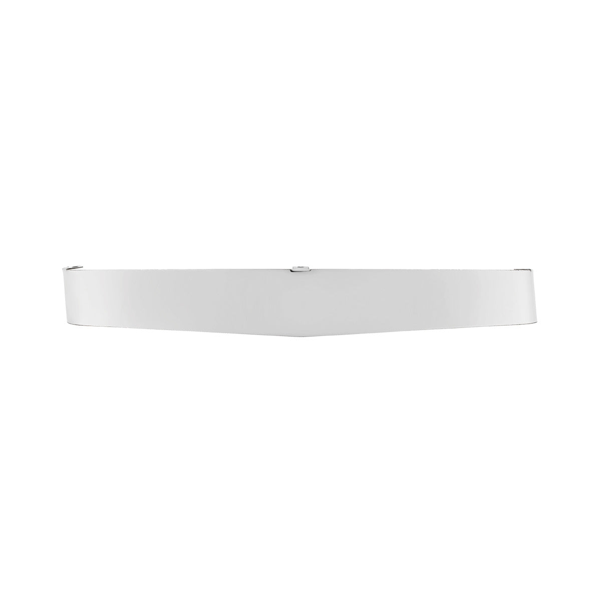 14-3/4" Wide Stainless Steel Visor For Dual 4" X 6" Headlight, Smooth Style