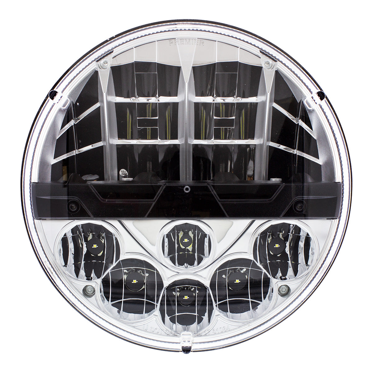ULTRALIT - High Power LED 7" Headlight With Polycarbonate Lens & Housing