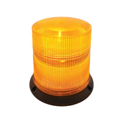 3 High Power LED 6" Round Beacon Light - Permanent Mount