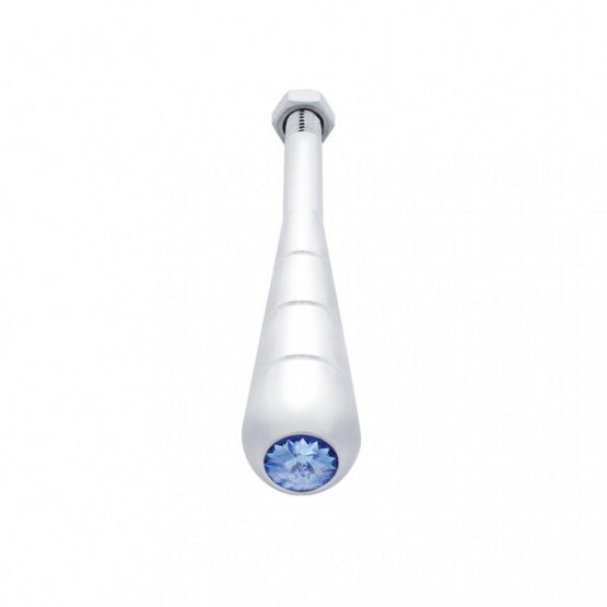 4-3/4" Steering Column Tilt Handle With Blue Crystal