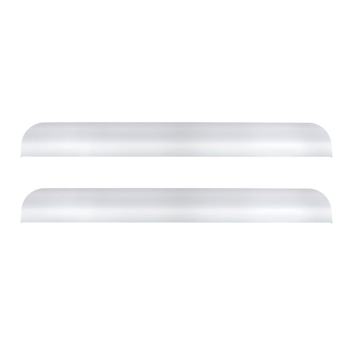 430 SS Lower Step Surface Protective Plates For 2018-2025 Freightliner Cascadia (Pair)