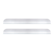 430 SS Lower Step Surface Protective Plates For 2018-2025 Freightliner Cascadia (Pair)