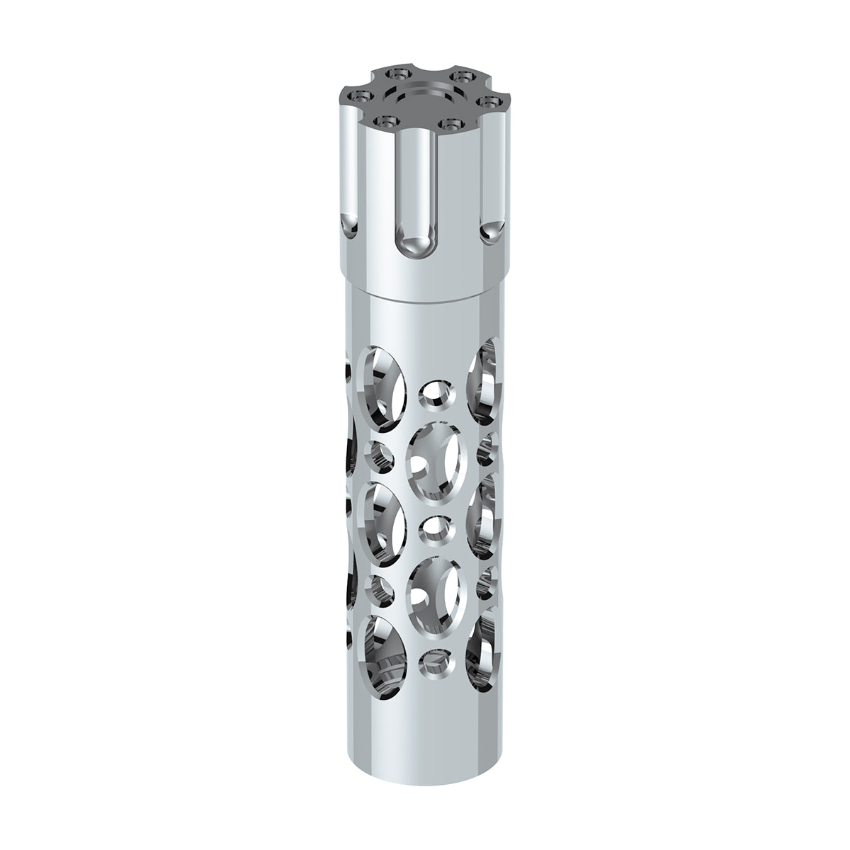 M30X3.5 Thread-On Austin Style Gun Cylinder Gearshift Knob - Chrome