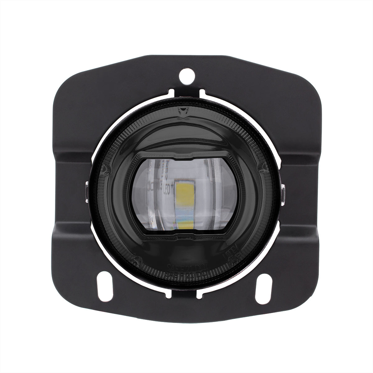 LED Fog Light For 2013-2022 Kenworth 1st Gen T680 -Competition Series- Black