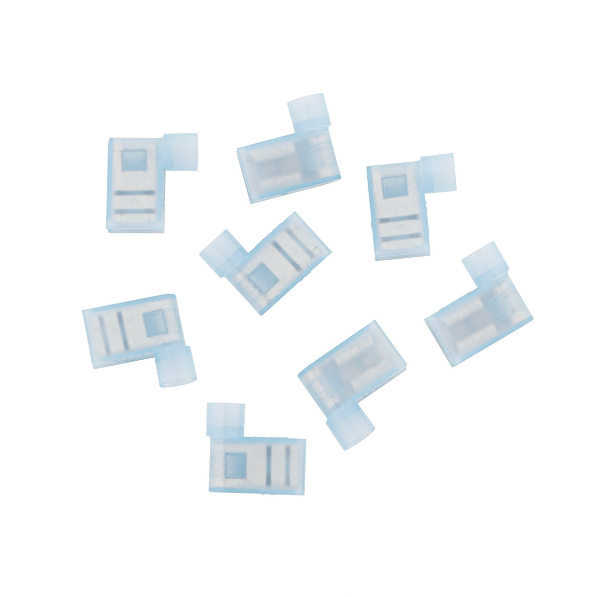 16-14 AWG .250 Tab Nylon Flag Terminal (8-Pack)