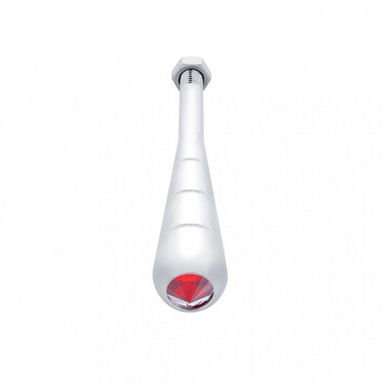 4-3/4" Steering Column Tilt Handle With Red Crystal