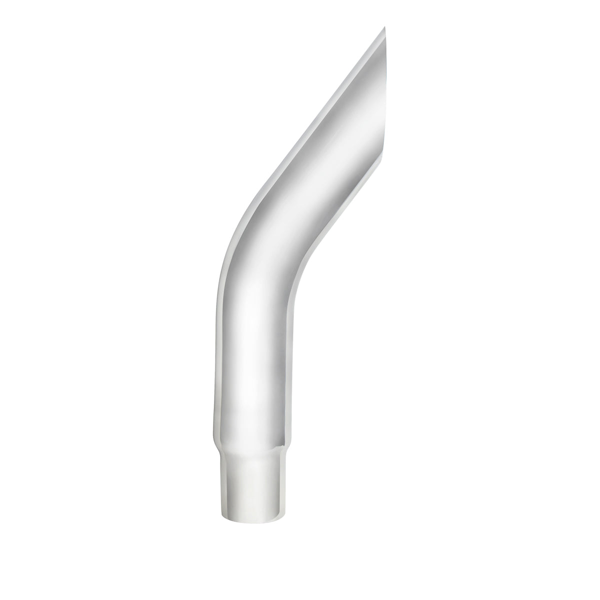 6" Bull Reduce To 5" OD Bottom Exhaust - 60" L