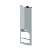 Chrome Door Switch Cover With Power Windows/Door Locks For 2018-2025 Freightliner Cascadia - Passenger