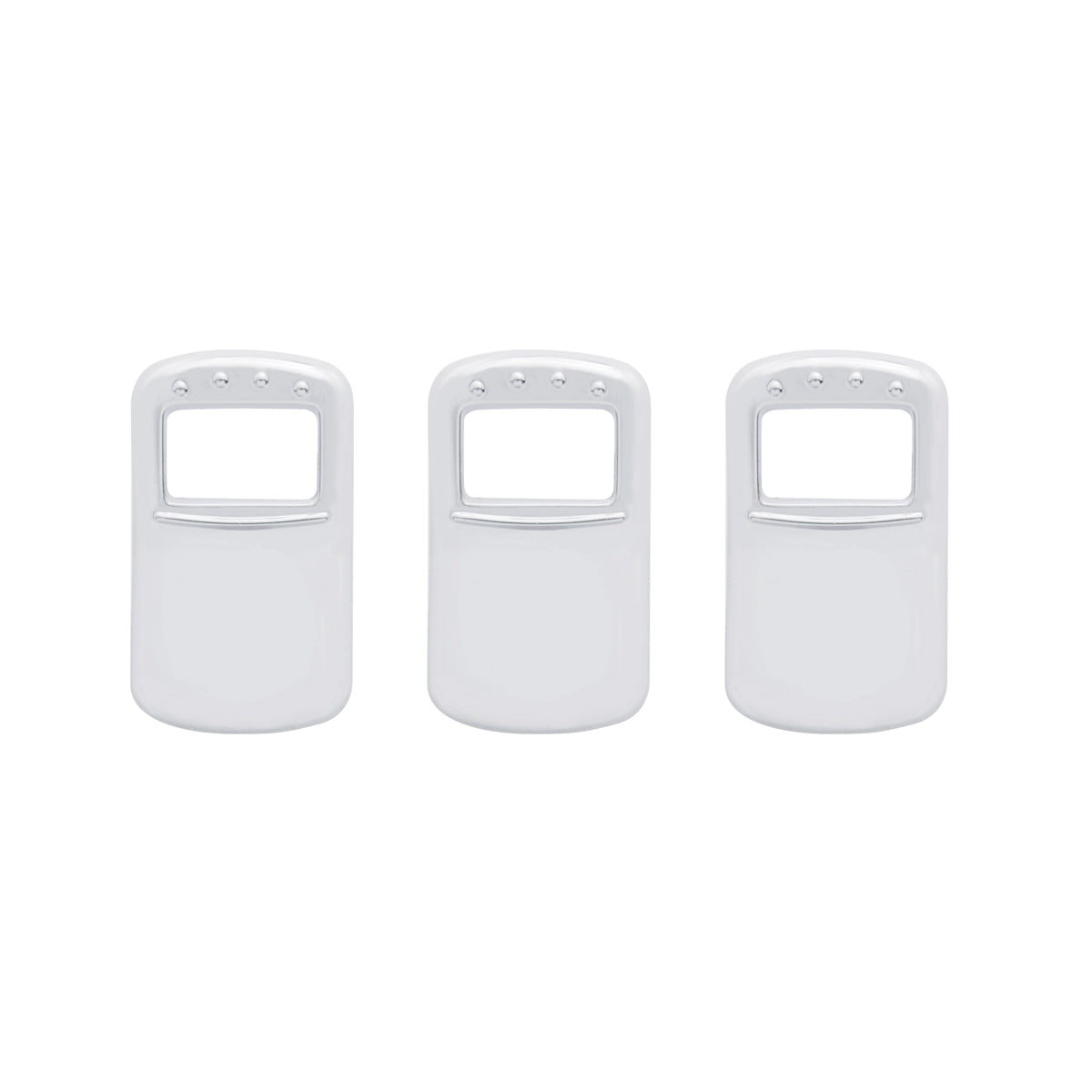 Rocker Switch Cover For Kenworth/Peterbilt - Plain  (Card of 3)