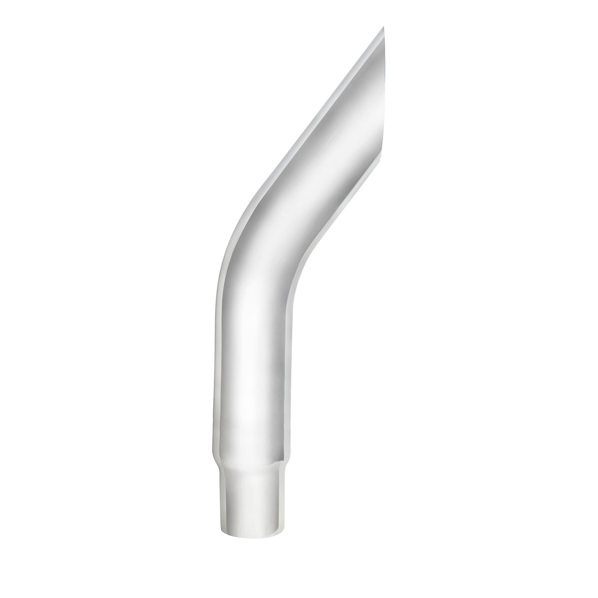 6" Bull Reduce To 5" OD Bottom Exhaust - 84" L