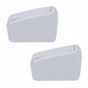 Chrome Plastic Interior Door Handle Knobs For Volvo (Pair)