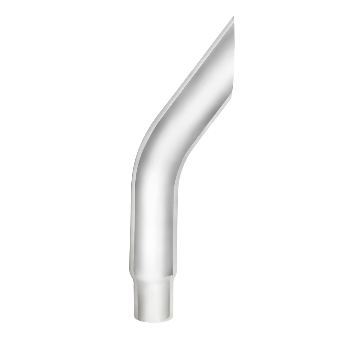 6" Bull Reduce To 5" OD Bottom Exhaust - 72" L