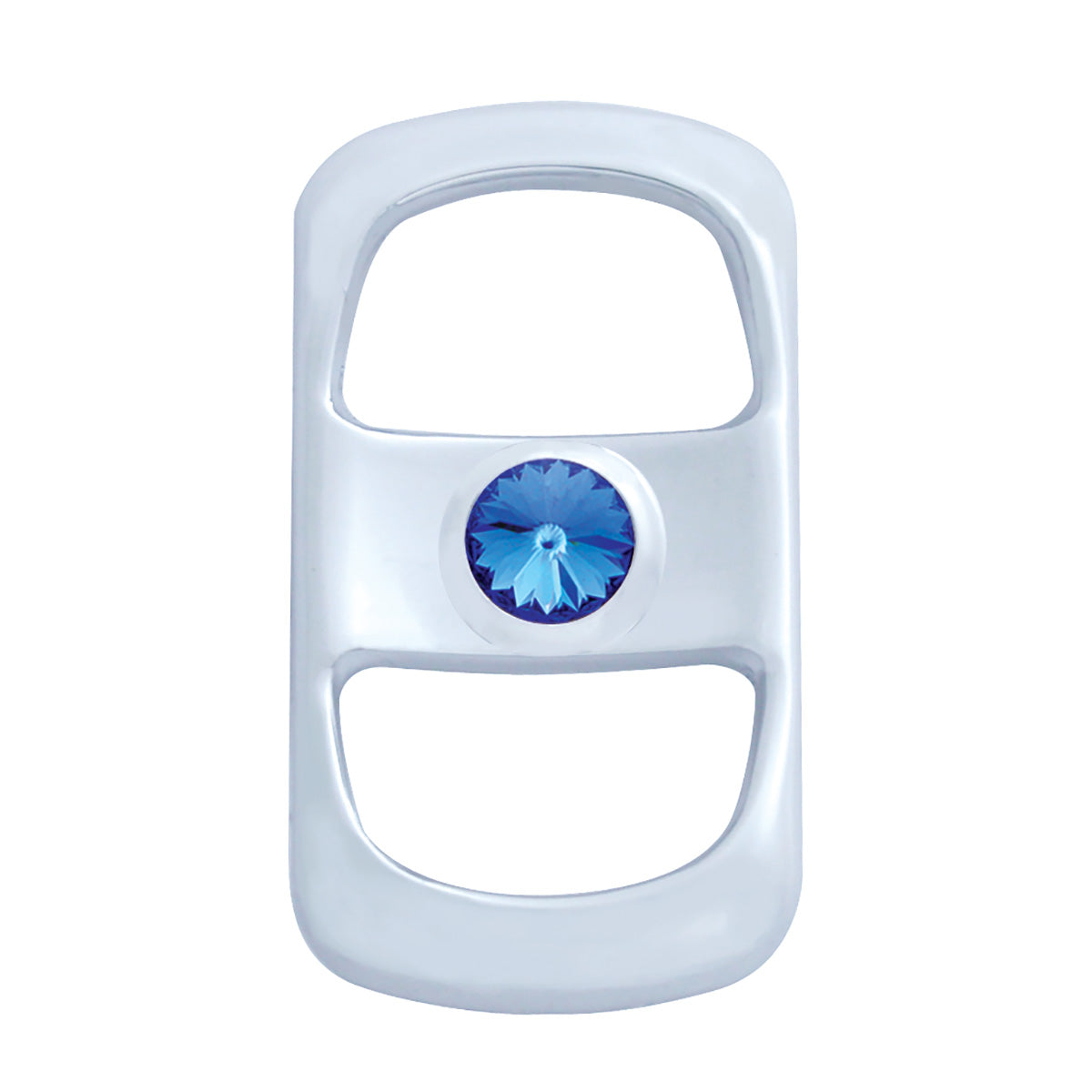 Rocker Switch Cover With Blue Crystal For Freightliner (3-Pack)