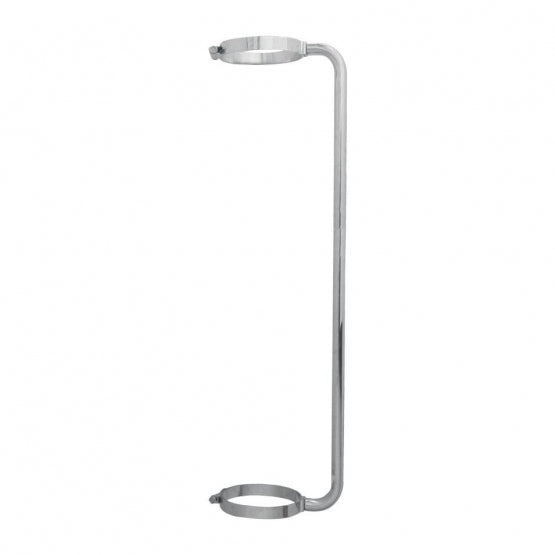 45" Chrome Exhaust Grab Handle - 7" Clamp