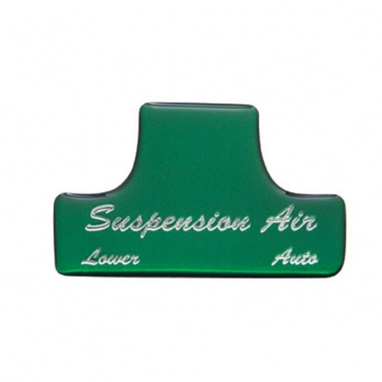 "Suspension Air" Switch Guard Sticker Only - Emerald Green