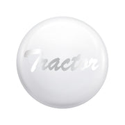"Tractor" Glossy Air Valve Knob Candy Color Sticker-Pearl White