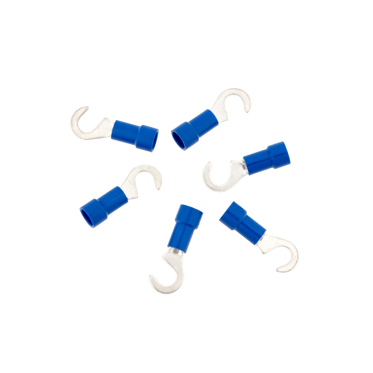 16-14 AWG #10 Stud Vinyl Hook Terminal (6-Pack)
