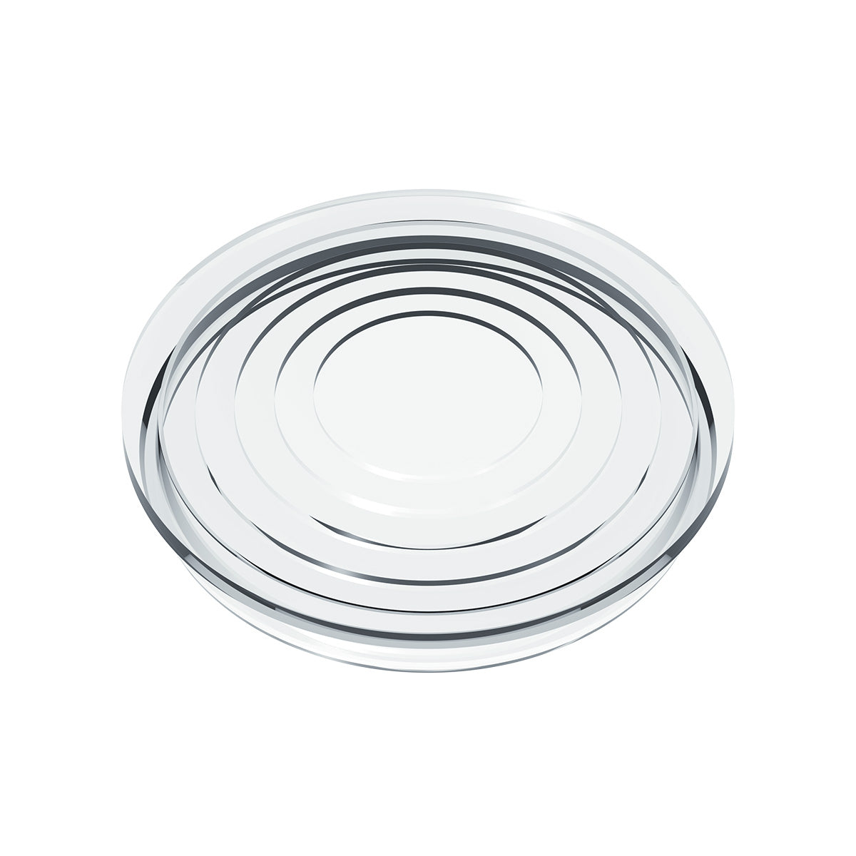 Round Map Light Lens For 2006+ Peterbilt - Clear
