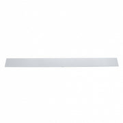 2" X 24" Stainless Top Mud Flap Plate - Welded Stud