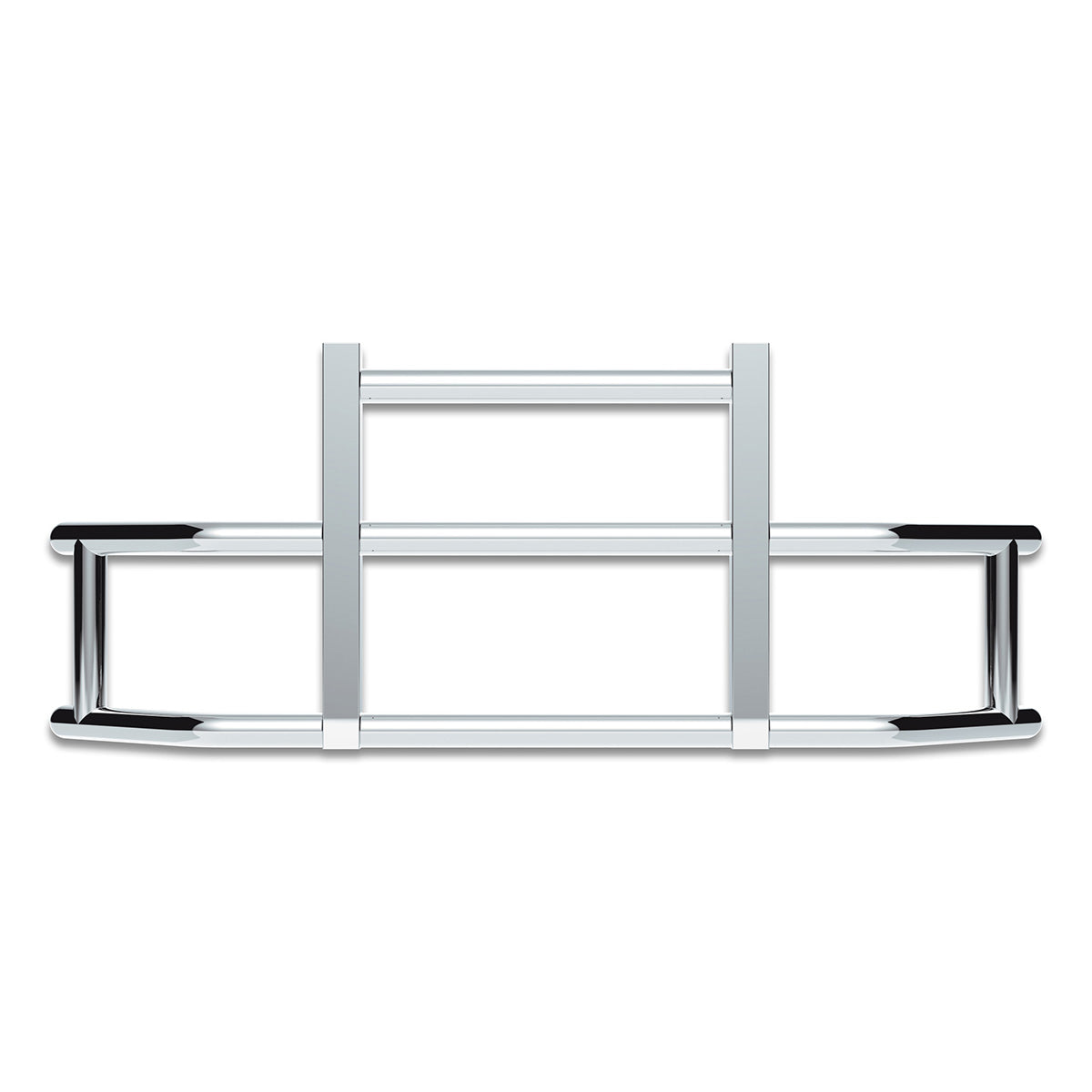 HighwayShield I25 R-304 Stainless Steel Grille Guard & Bracket Kit 2013-2021 Kenworth T680