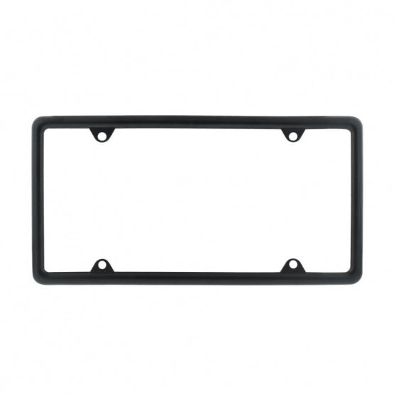 Slim License Plate Frame - Black