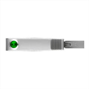 Turn Signal Lever Cover With Green Crystal