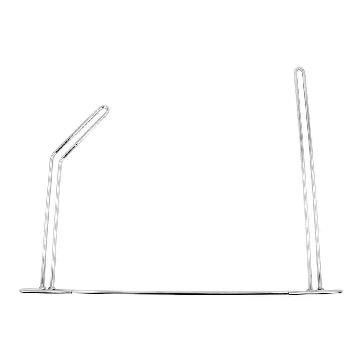 24" Chrome Angled Anti-Sail Bracket - Left Only