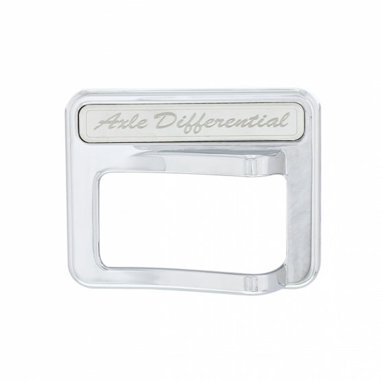 Chrome Rocker Switch Cover For Peterbilt 579 (2013-2019) & 567 (2014-2018)- Axle Differential