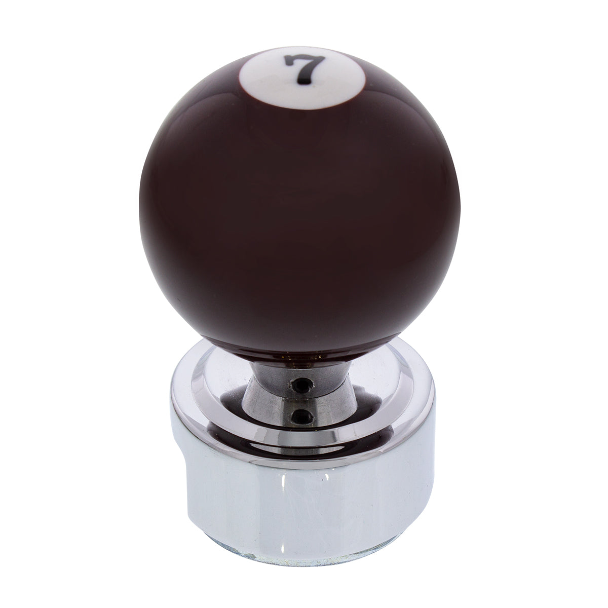 Number 7 Pool Ball Gearshift Knob For 13/15/18 Speed Eaton Style Shifters