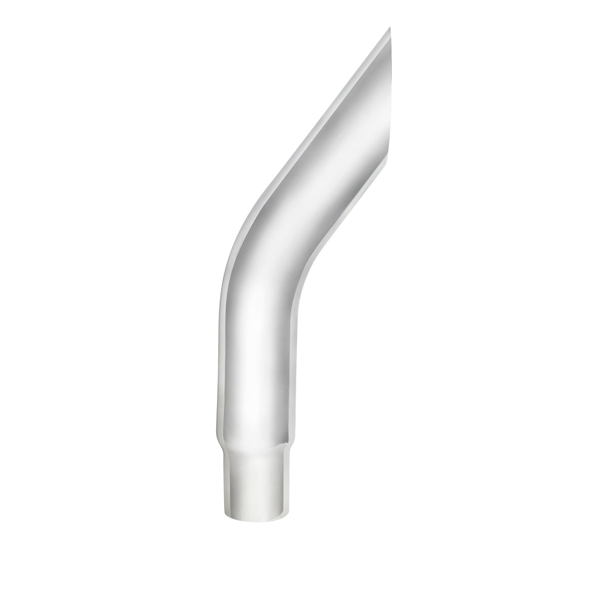 6" Bull Reduce To 5" OD Bottom Exhaust - 48" L