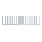 Chrome Plastic Center Top A/C Defroster Vent For Freightliner Classic (1989-2010) & FLD (1989-2009)