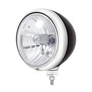 Black Guide 682-C Style Headlight Crystal H4 Bulb