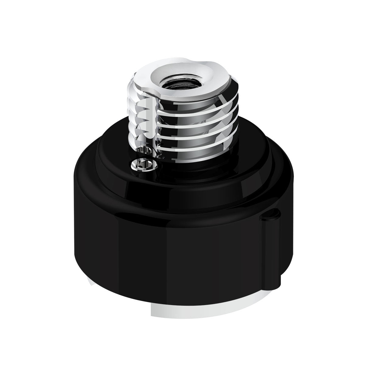 M30X3.5 Thread-On Gearshift Adapter W/LED Mount For Eaton-Fuller 9/10 Speed-Matte Black