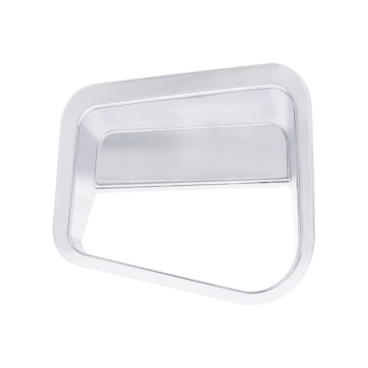 Chrome Plastic Fairing Latch Cover For 2018-2024 Volvo VNL-Passenger Front