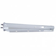 30" Chrome Heavy Duty Mud Flap Hangers - 2.5" Bolt Pattern (Pair)