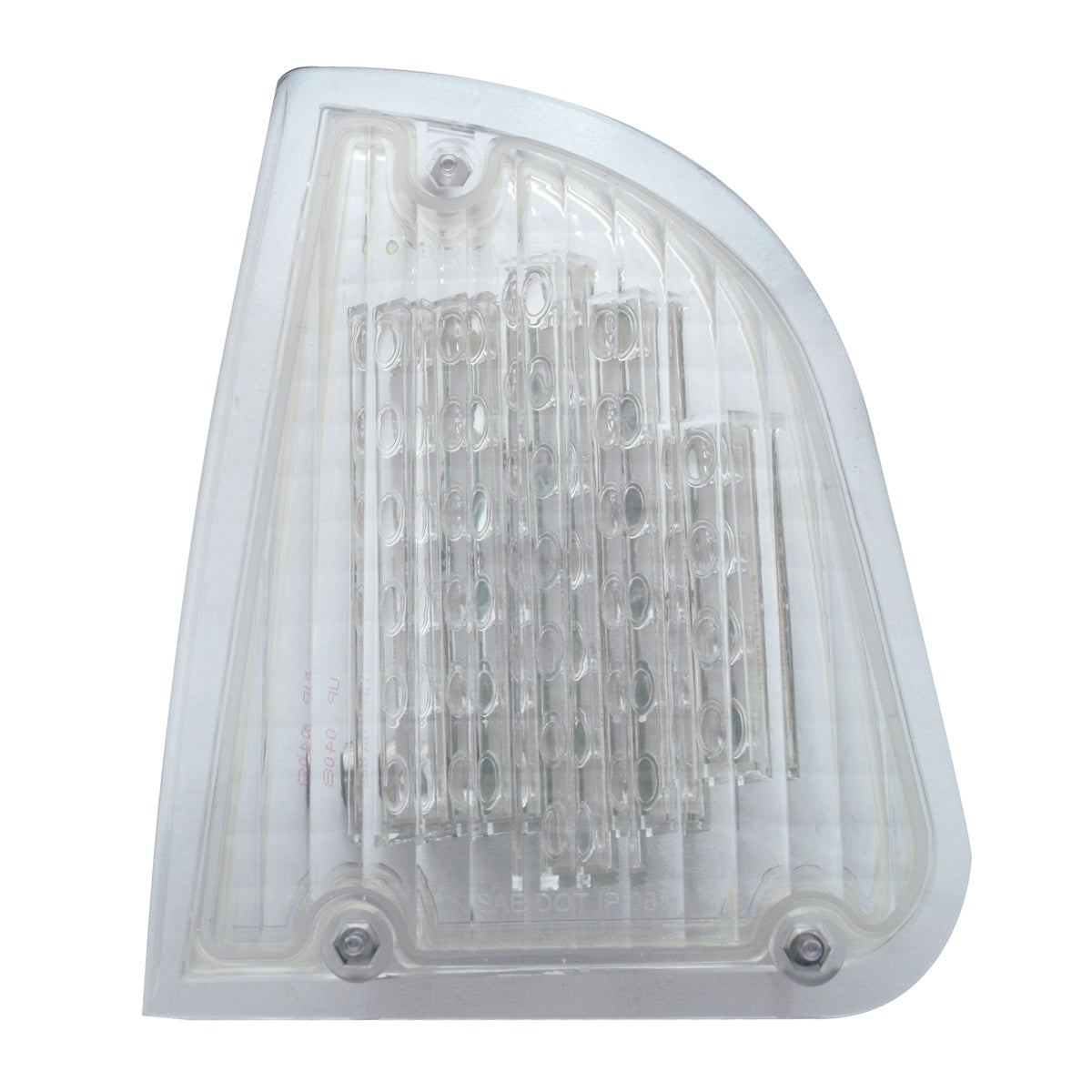 29 LED Turn Signal Light For 1985-2007 Kenworth T600 (Driver) - Amber LED/Clear Lens