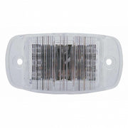 14 LED Rectangular Light (Clearance/Marker) - Amber LED/Clear Lens (Bulk)